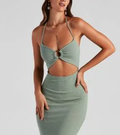 Windsor. Beach Beauty Halter O-Ring Dress -Formal Dresses Online Shop 05102 4443 4