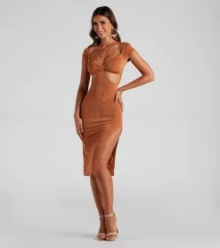 Windsor. Summer Fridays Halter Midi Dress -Formal Dresses Online Shop 05102 4444 1