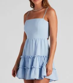 Windsor. Take A Bow Ruffled Short Dress 9 Windsor. Take A Bow Ruffled Short Dress -Formal Dresses Online Shop 05102 4457 4 a85fa3af 825a 4db9 b86c 53ce18911710