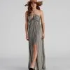 Windsor. Life Made Easy Linen Halter Maxi Dress -Formal Dresses Online Shop 05102 4468 1