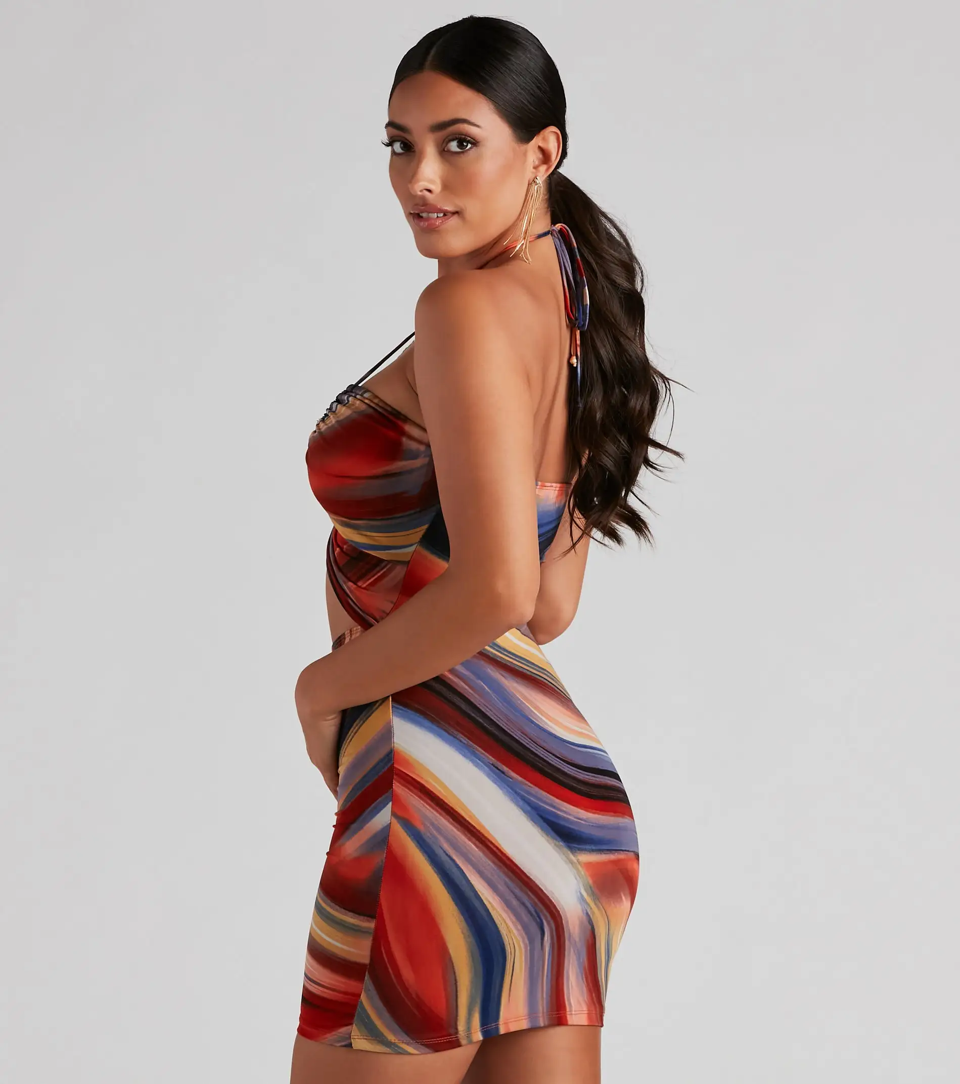 Windsor. Good Times Marble Halter Dress 5 Windsor. Good Times Marble Halter Dress - Image 3