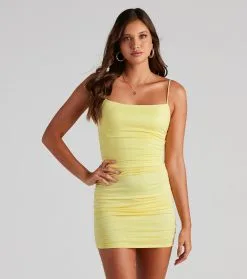 Windsor. You'll Be Back Twist Bodycon Dress