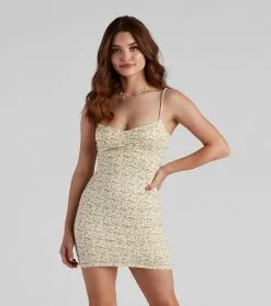 Windsor. Cutest Look Floral Mini Dress
