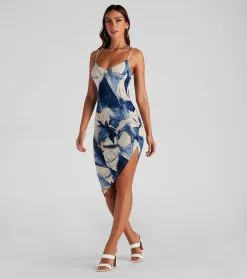 Windsor. Gorgeous Muse Asymmetrical Midi Dress