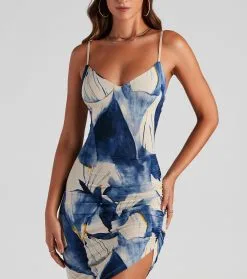 Windsor. Gorgeous Muse Asymmetrical Midi Dress -Formal Dresses Online Shop 05102 4644 4