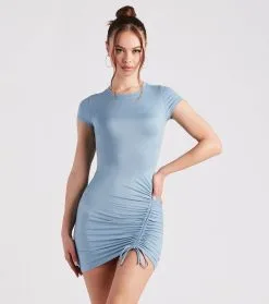 Windsor. Keep It Cool Crew Neck Mini Dress