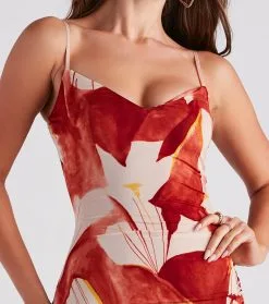 Windsor. Gorgeous Muse Asymmetrical Midi Dress -Formal Dresses Online Shop 05102 4884 4