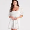 Windsor. Language Of Romance Lace Babydoll Dress 2 Windsor. Language Of Romance Lace Babydoll Dress -Formal Dresses Online Shop 05102 4973 1