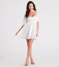 Windsor. Language Of Romance Lace Babydoll Dress -Formal Dresses Online Shop 05102 4973 3