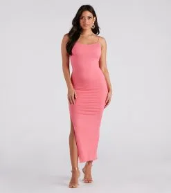 Windsor. Casually Cool Slit Maxi Dress -Formal Dresses Online Shop 05102 5129 1