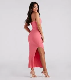 Windsor. Casually Cool Slit Maxi Dress -Formal Dresses Online Shop 05102 5129 2