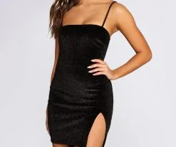 Windsor. Sparkling Moments Glitter Mini Dress -Formal Dresses Online Shop 05103 0422 4