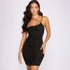 Windsor. Sparkle Of My Eye Heat Stone One Shoulder Mini Dress 2 Windsor. Sparkle Of My Eye Heat Stone One Shoulder Mini Dress -Formal Dresses Online Shop 05103 0689 1
