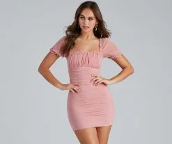 Windsor. Romance In Ruffles Mini Dress