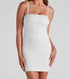 Windsor. Sweet Angel Heat Stone Mini Dress -Formal Dresses Online Shop 05103 0766 3