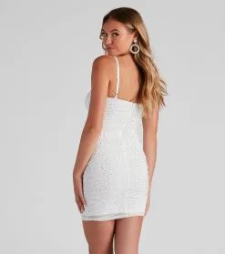 Windsor. Sweet Angel Heat Stone Mini Dress -Formal Dresses Online Shop 05103 0766 4