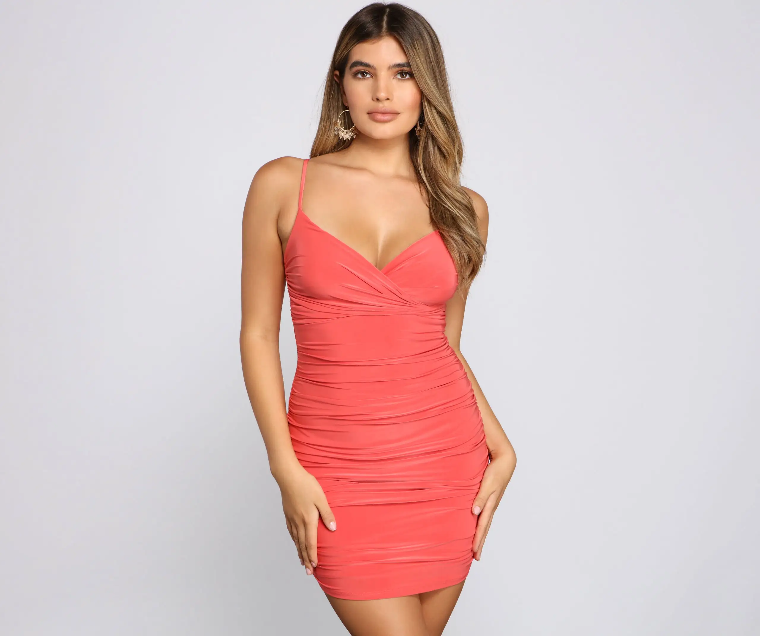 Windsor. Major Obsession Ruched Mini Dress 3 Windsor. Major Obsession Ruched Mini Dress