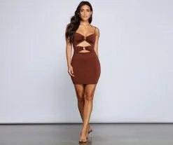 Windsor. Bold Stunner Cutout Mini Dress -Formal Dresses Online Shop 05103 3892 3 55fc1426 5adf 475f a1ee f825f4e5b0ab