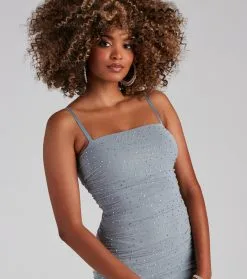 Windsor. Sweet Angel Heat Stone Mini Dress -Formal Dresses Online Shop 05103 3992 2