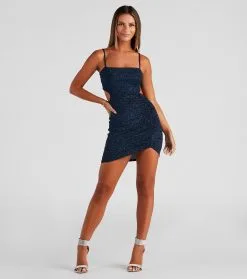 Windsor. Major Shine Glitter Knit Mini Dress -Formal Dresses Online Shop 05103 4032 3 07335aa3 22ff 40bd 85e7 67f72d9dc947