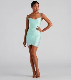 Windsor. All The Right Moves Cowl Neck Mini Dress -Formal Dresses Online Shop 05103 4272 3 3de1ae7b 0ca8 4cc2 bebd a649085fb759