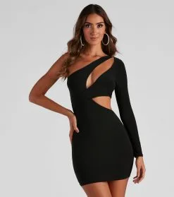 Windsor. Sweet Stunner One-Shoulder Dress