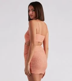 Windsor. Major Shine Glitter Knit Mini Dress -Formal Dresses Online Shop 05103 4839 2 6b837fde af93 4f98 8bc9 459df750095a