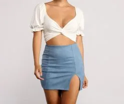Windsor. Your Type Tie Crop Top