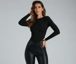 Windsor. Trendsetter Long Sleeve Corset Top