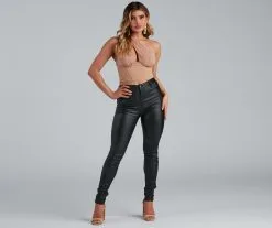 Windsor. On Point Mesh Ponte Bustier Top -Formal Dresses Online Shop 06001 3871 3