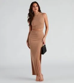 Windsor. Knit Alone Mock Neck Top -Formal Dresses Online Shop 06001 4439 3