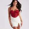 Windsor. Lace Take Note Sweetheart Corset -Formal Dresses Online Shop 06001 4550 1
