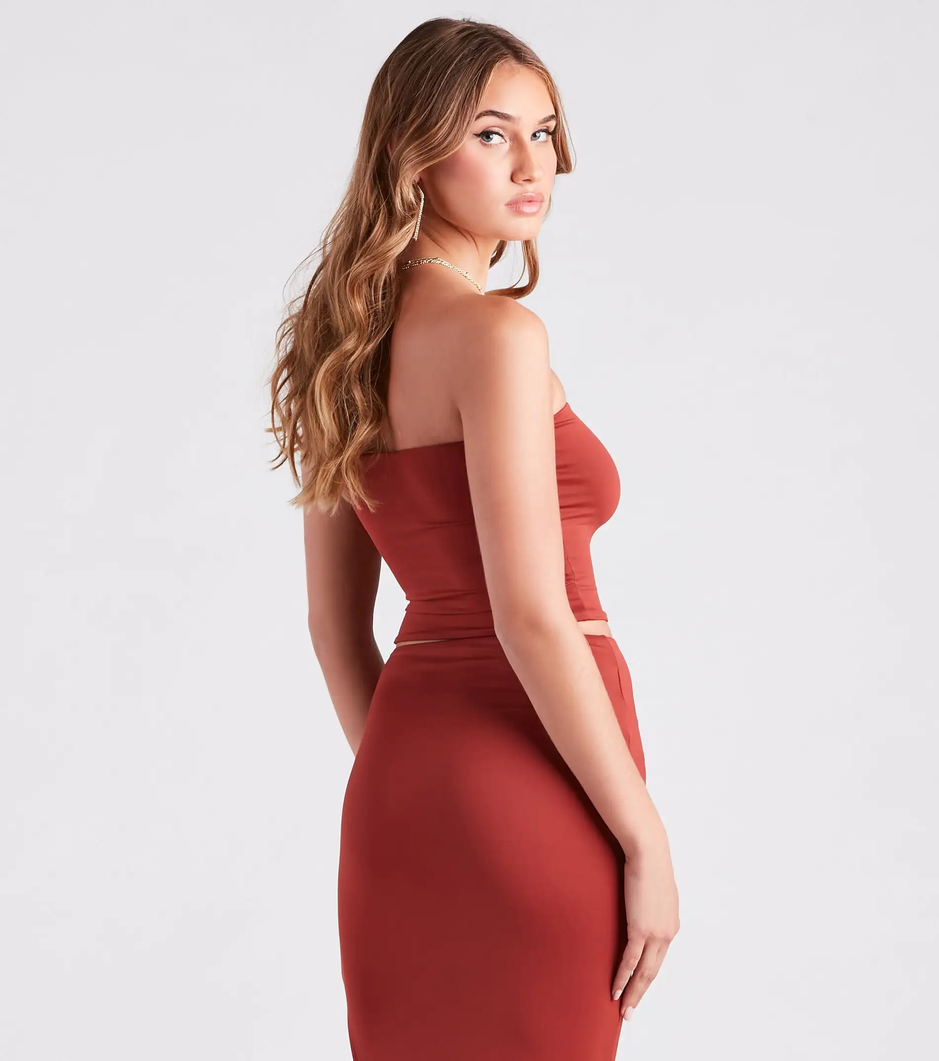 Windsor. Smooth Silhouette Crop Tube Top 16 Windsor. Smooth Silhouette Crop Tube Top - Image 14