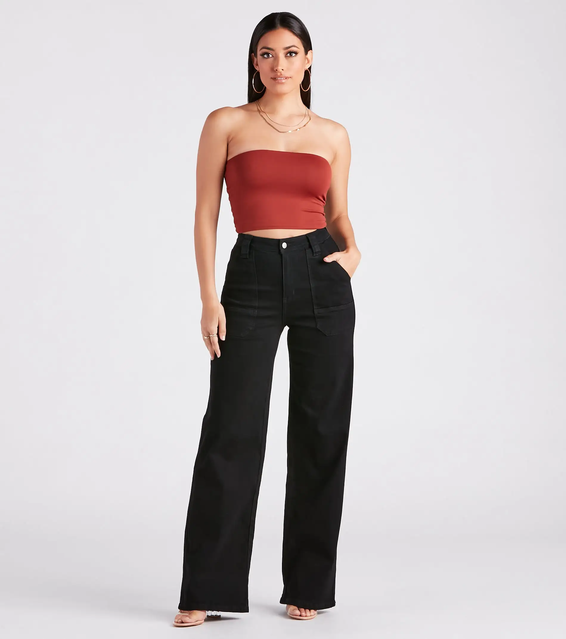 Windsor. Smooth Silhouette Crop Tube Top 20 Windsor. Smooth Silhouette Crop Tube Top - Image 18