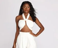 Windsor. In My Element Convertible Crop Top 9 Windsor. In My Element Convertible Crop Top -Formal Dresses Online Shop 06003 0878 3