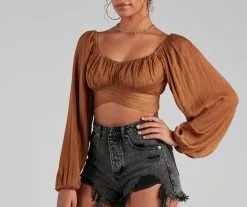 Windsor. Sweet And Flirty Satin Crop Top 44 Windsor. Sweet And Flirty Satin Crop Top -Formal Dresses Online Shop 06003 1553 4 b87b1623 bb55 4619 908e 2ed0278cd6bb