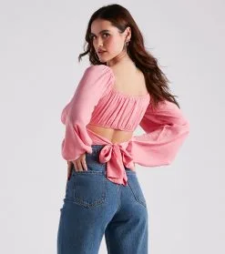 Windsor. Sweet And Flirty Satin Crop Top 59 Windsor. Sweet And Flirty Satin Crop Top -Formal Dresses Online Shop 06003 2068 2