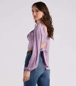 Windsor. Sweet And Flirty Satin Crop Top 67 Windsor. Sweet And Flirty Satin Crop Top -Formal Dresses Online Shop 06003 2102 2