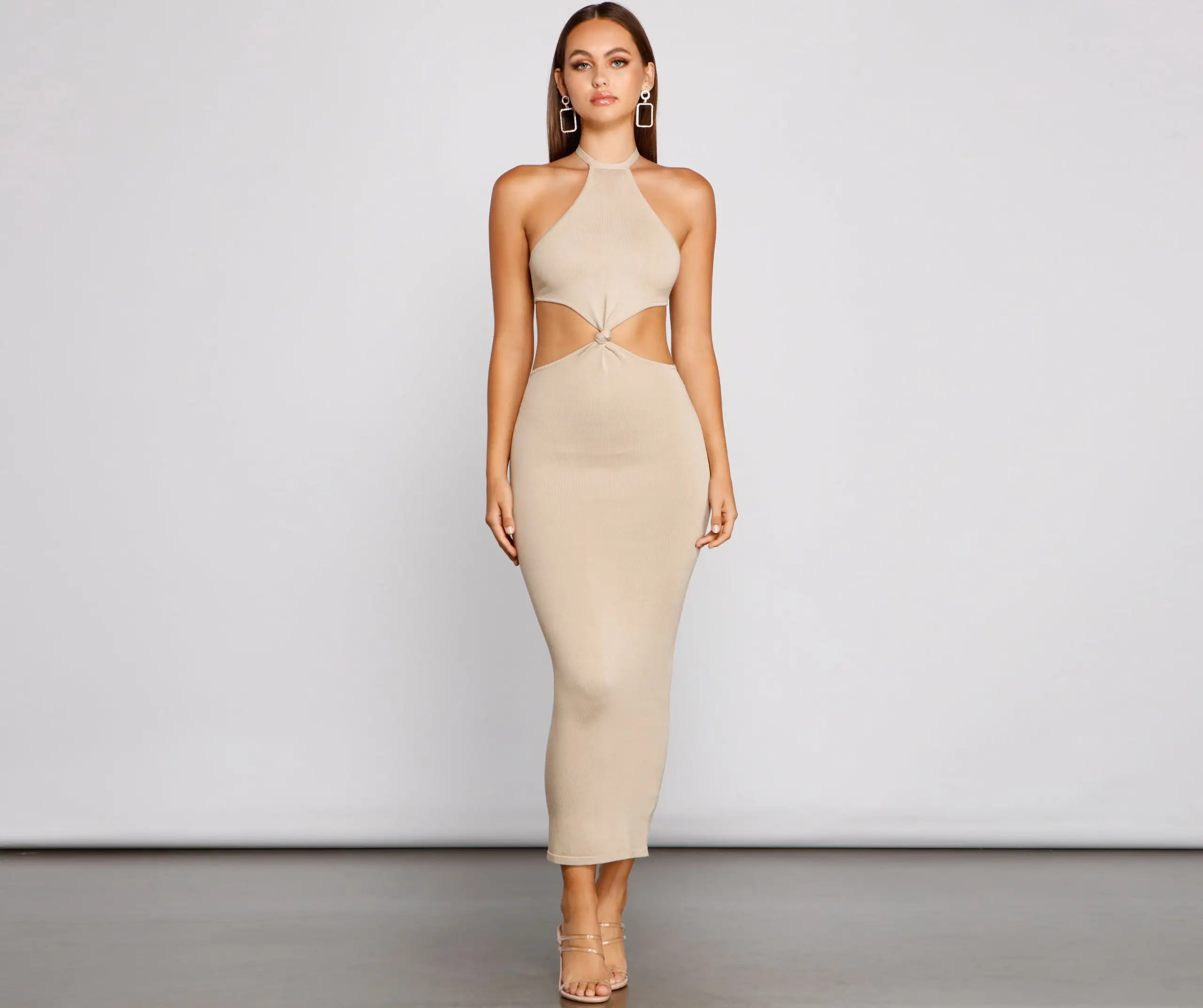 Windsor. Endless Summer Halter Cutout Dress 7 Windsor. Endless Summer Halter Cutout Dress - Image 5