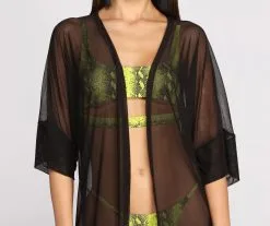 Windsor. Don't Mesh With Me Kimono -Formal Dresses Online Shop 06202 0075 4