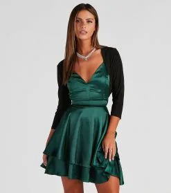 Windsor. Classic Knit Cropped Bolero