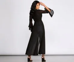 Windsor. Gypsy Queen Chiffon Bell Sleeve Duster -Formal Dresses Online Shop 06204 0477 2