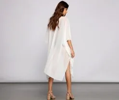 Windsor. Chic Airy Chiffon Oversized Kimono -Formal Dresses Online Shop 06204 0664 3
