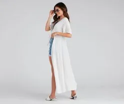 Windsor. Paseo Sunset Tie Front Kimono Duster -Formal Dresses Online Shop 06204 0963 3