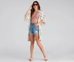 Windsor. Charming Beauty Floral Kimono -Formal Dresses Online Shop 06204 1424 4 011d87b4 46b7 42dd 934e 6853aff4f785