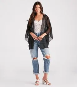 Windsor. Beach Mode Chiffon Belted Kimono 20 Windsor. Beach Mode Chiffon Belted Kimono -Formal Dresses Online Shop 06204 1575 3