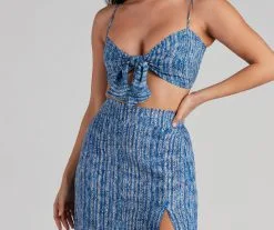 Windsor. Girl's Trip Boho Slit Maxi Skirt -Formal Dresses Online Shop 06301 0104 4