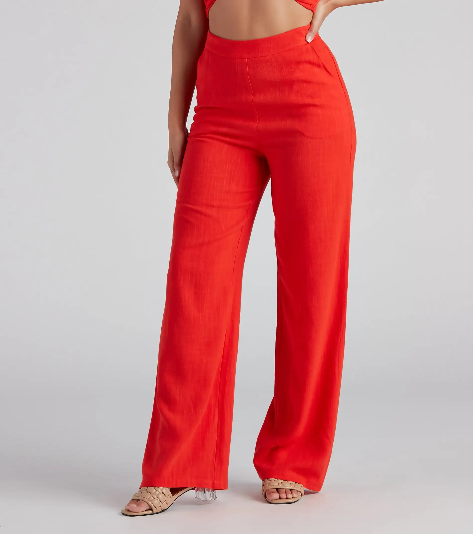 Windsor. Worth It Linen Wide-Leg Pants 4 Windsor. Worth It Linen Wide-Leg Pants - Image 2