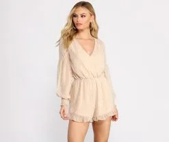 Windsor. Wild At Heart Leopard Print Romper