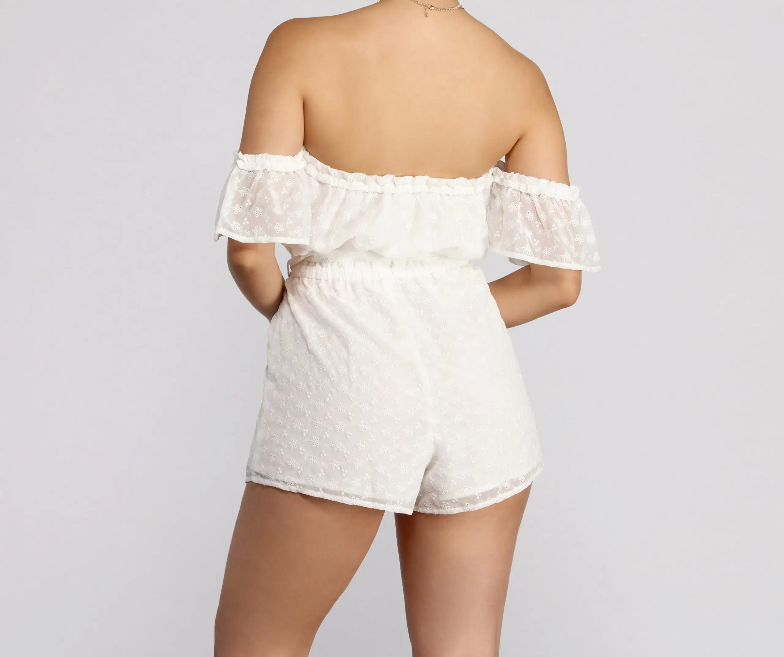 Windsor. Eyelet Dreams Romper 4 Windsor. Eyelet Dreams Romper - Image 2